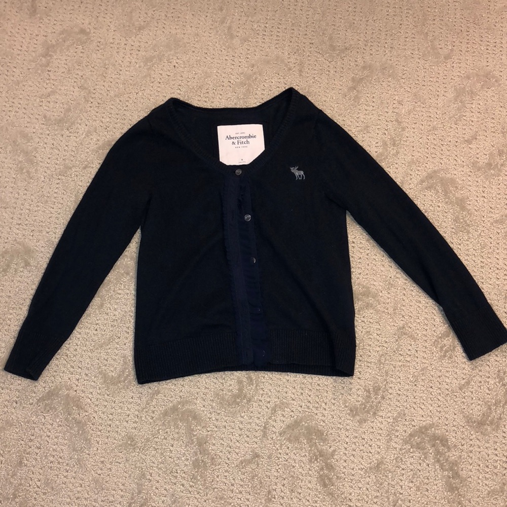 Navy blue Abercrombie and Fitch sweater